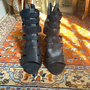 Black Cage Heels, 9.5, Circus by Sam Edelman